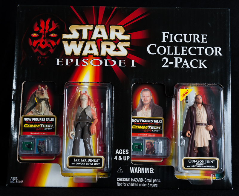 Jar Jar Binks & Qui Gon Jin - EPS 1 Factory Sample